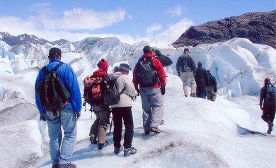Glacier trek in Patagonia