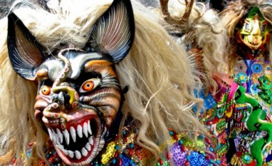 traditional dancing on a peru tour